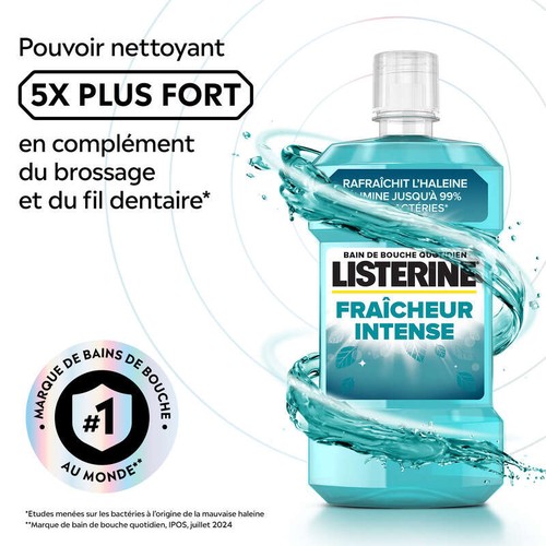 Listerine Bain de Bouche Haleine Fraiche 250ml