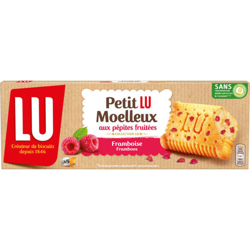 Lu Petits Lu Gâteaux Moelleux Framboise 140g