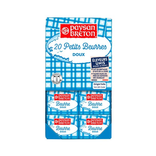 Paysan Breton Petits beurres doux 20x10g