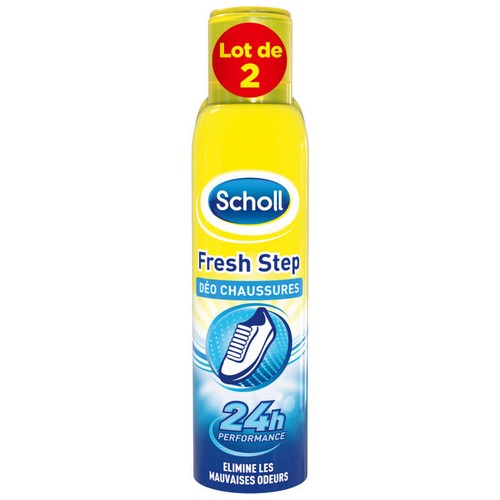 Dr.Scholl's spray chaussures 150ml lot x2