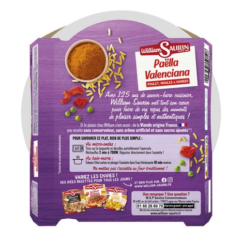 William Saurin Paella Valenciana 285g Monoprix Courses En Ligne Et Offres william-saurin-paella-valenciana-285g-monoprix-courses-en-ligne-et-offres
