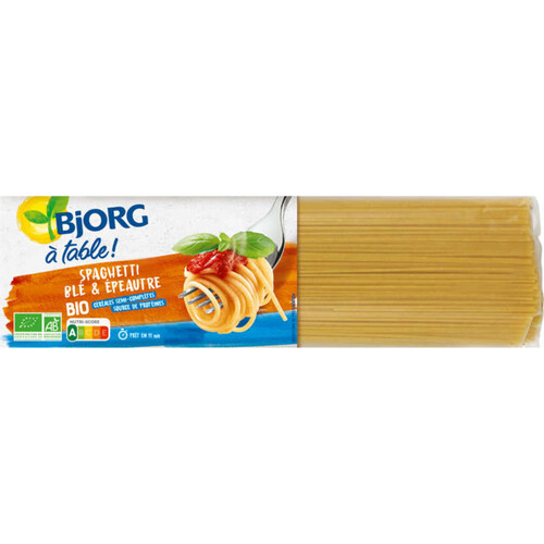 Bjorg Spaghetti Blé et Épeautre Bio 500g