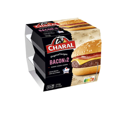 Charal Bacon Cheese 2X155G