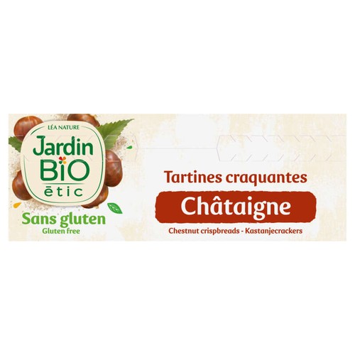 Jardin Bio Tartines Craquantes Châtaignes 150g