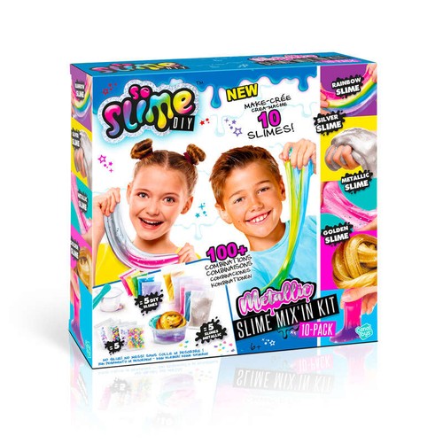 Canal toys Slime Mix'in kit diy - pack 10 slime