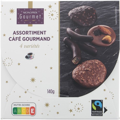 Monoprix Gourmet Coffret café gourmand 140g