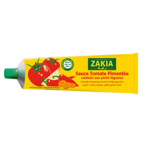 Zakia Sauce Tomate Pimentée Halal 180g