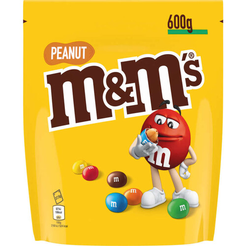 M&M'S cacahuéte peanut pochon 600g
