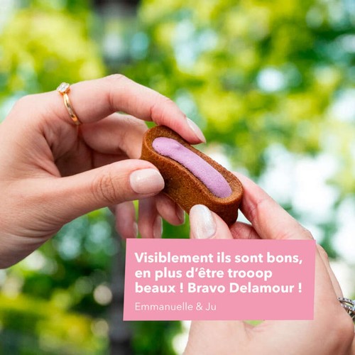 Delamour pâtisserie pour chiens - Le Moelleux Peau et Poils 100g