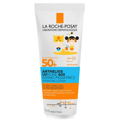 [Para] La Roche-Posay Anthelios UVMune Dermo-Pediatrics Lait Hydratant SPR50+ 75ml
