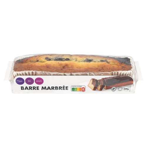 Tous Les Jours Barre Marbrée Cacao 500g