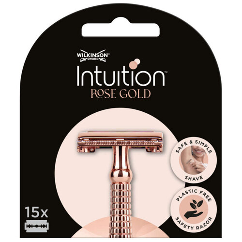 Wilkinson Lames Intuition Rose Gold x15