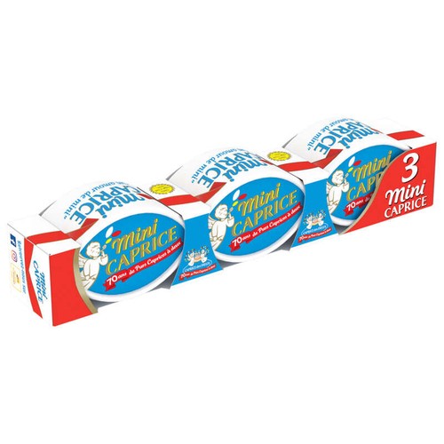 Caprice Des Dieux Mini Fromage À Pâtes Molle x3 Boîtes 150g