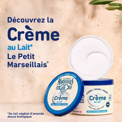 Le Petit Marseillais Crème au Lait végétal Multi-Usage 360ml