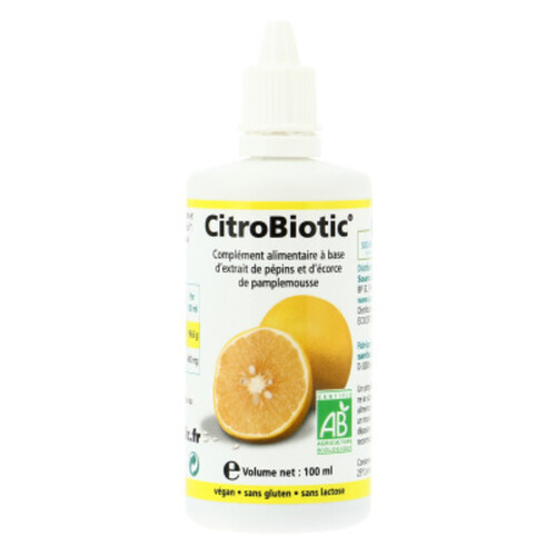 [Par Naturalia] Source Claire Citrobiotic Liquide Pamplemousse Bio 100ml