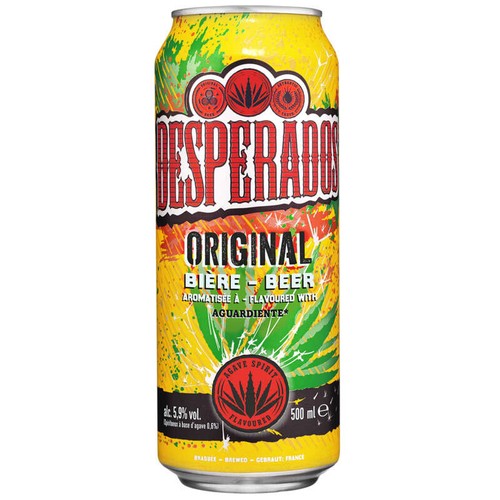 Desperados Original Bière aromatisée à un spiritueux à base d'agave 50cl