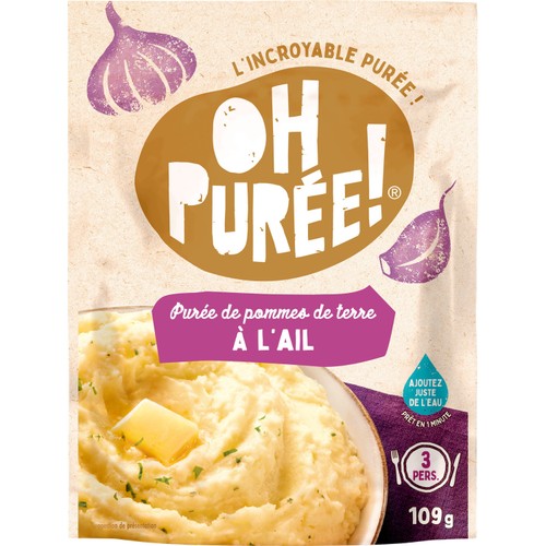 Ohpurée sachet ail 109g