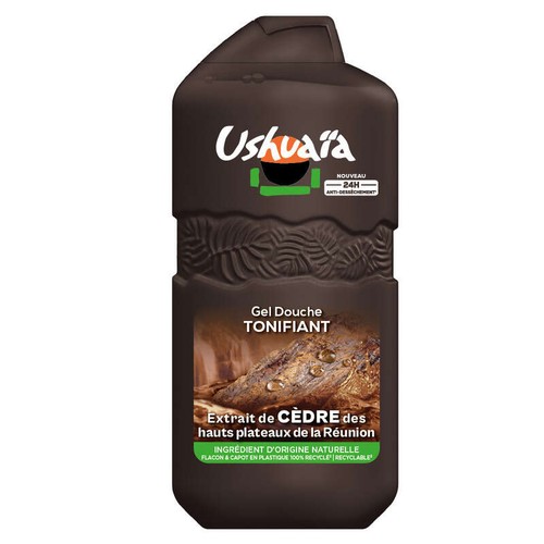 Ushuaia Douche cèdre tonifiant 280ml