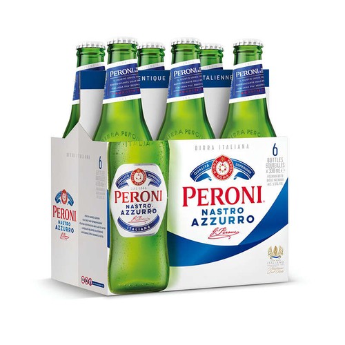 Peroni Bière Blonde Italienne 5°1 6x33cl