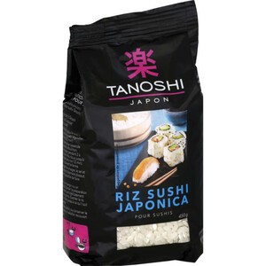 Tanoshi riz sushi japonica 450g