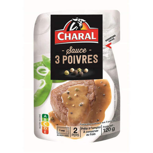 Charal Sauces 3 Poivres 120g