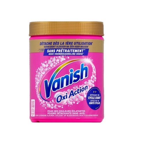 Vanish Oxi Détachant Poudre Sans Javel Raviveur de Blancheur 960g