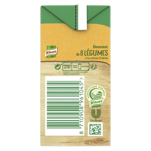 Knorr Soupe Douceur de 8 Légumes à la Crème Fraîche 30cl