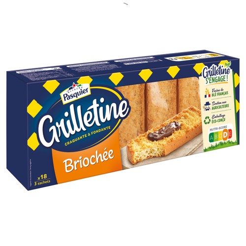 Pasquier Grilletine Brioche 255g