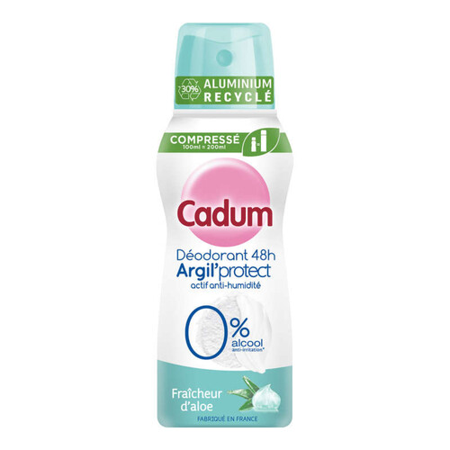 Cadum Déodorant femme Aloe 100ml