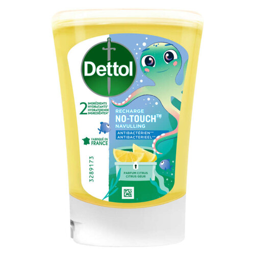 Dettol Recharge Savon Mains Parfum Pamplemousse 250ml