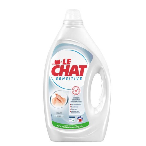 Le Chat Sensitive Haute Tolerance 38 Lavages