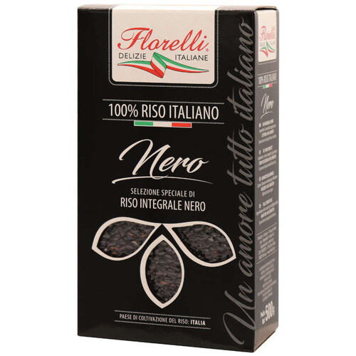 Florelli Riz Venere Integrale Nero 500g