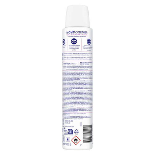 Rexona Déodorant Femme Spray Anti-Transpirant 72H Invisible Pure 200Ml