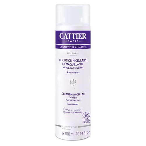 [Par Naturalia] Cattier Solution Micellaire Démaquillante Perle d'Eau Bio 300ml