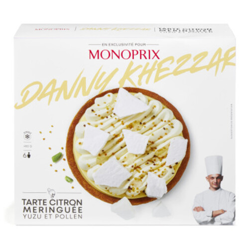 Danny Khezzar & Monoprix Tarte Citron Meringuée 450g