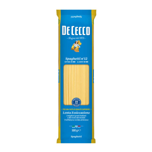 De Cecco Spaghetti n°12 500g