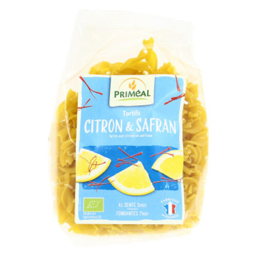 [Par Naturalia] Primeal Tortils Au Citron Et Au Safran 250G Bio