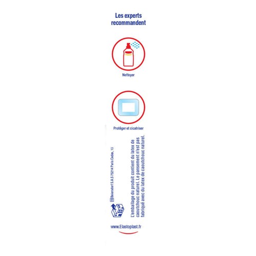 Elastoplast Cicatrisation Rapide Waterproof XL x8 Pansements