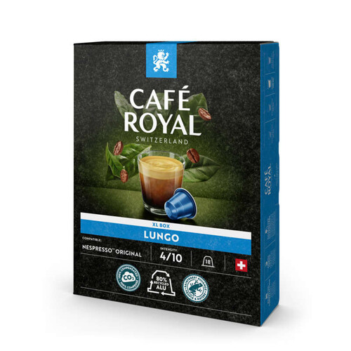 Café Royal Capsules Lungo pour Nespresso® x18