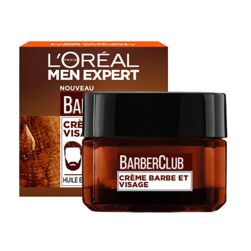 L'Oréal Paris Men Expert Crème Barbe & Visage Barber Club 50ml