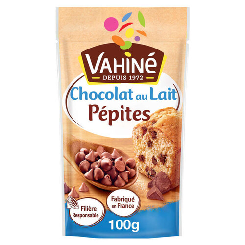 Vahiné Pépites Chocolat au Lait 100g