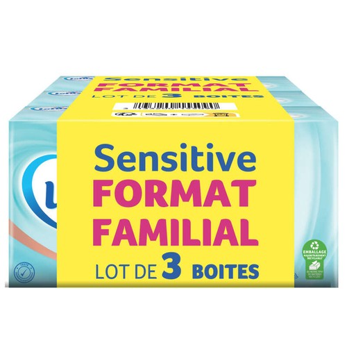 Lotus Sensitive Boite Mouchoirs Format Familial 3x80