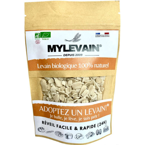 Mylevain levain biologique 100% naturel 50g