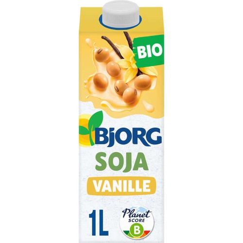Bjorg Boisson Végétale Soja Vanille Bio 1L