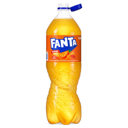 Fanta orange boisson aux fruits gazeuse 1,25l