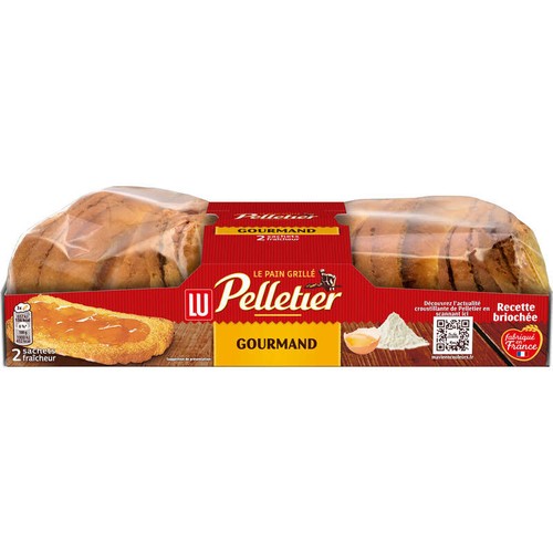 Lu Pelletier Pain grillé Gourmand 300g