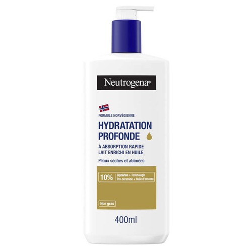 Neutrogena Hydratation Profonde Lait Corps Enrichi en Huile 400ml