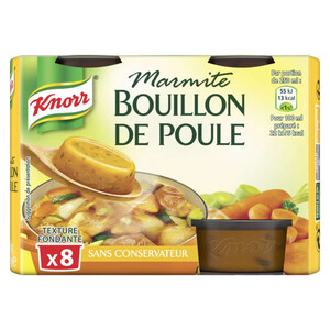 Knorr Marmite de Bouillon Poule 8 Capsules 224g