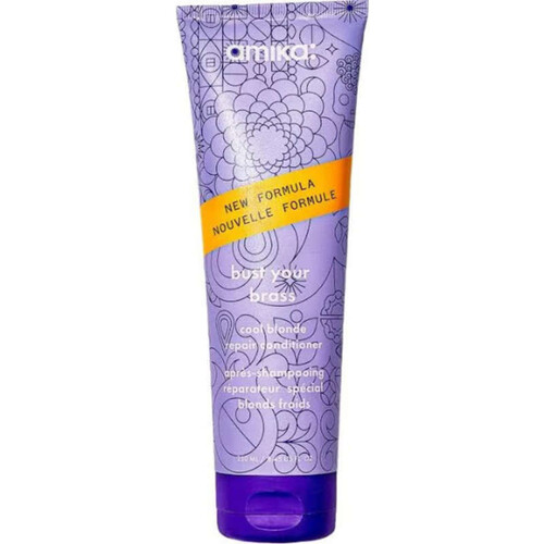 Amika Après-shampooing Cheveux Blonds Polaires BUST YOUR BRASS 250ml