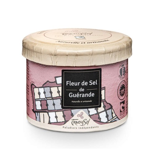 Trad y Sel Fleur de Sel de Guérande 125g